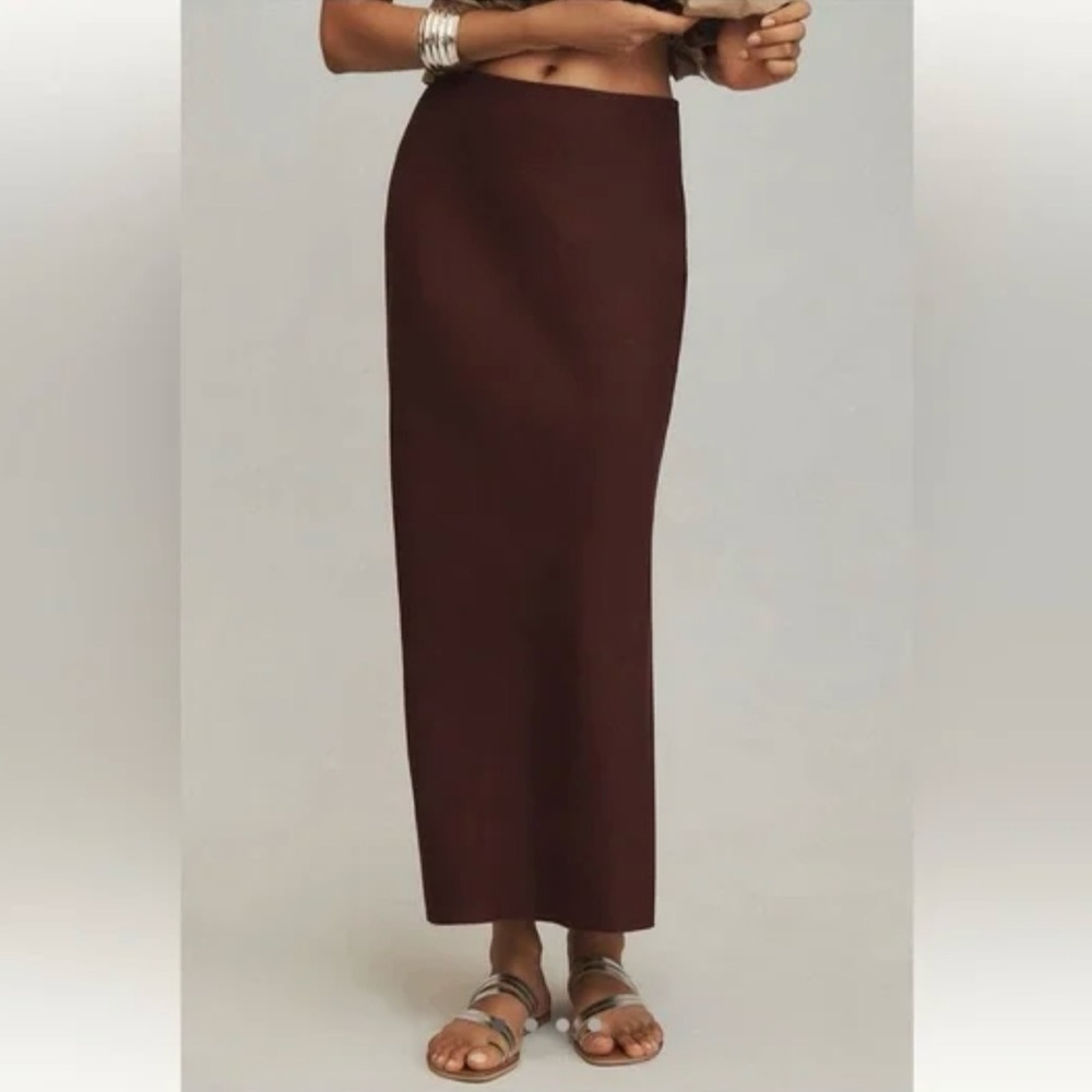 Anthropologie The Tilda Skirt: Linen Edition